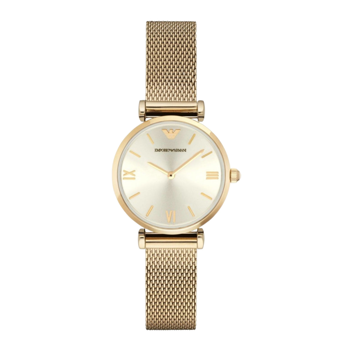 Emporio Armani Ladies Watch Gianni T-Bar Gold AR1957