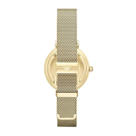 Emporio Armani Ladies Watch Gianni T-Bar Gold AR1957