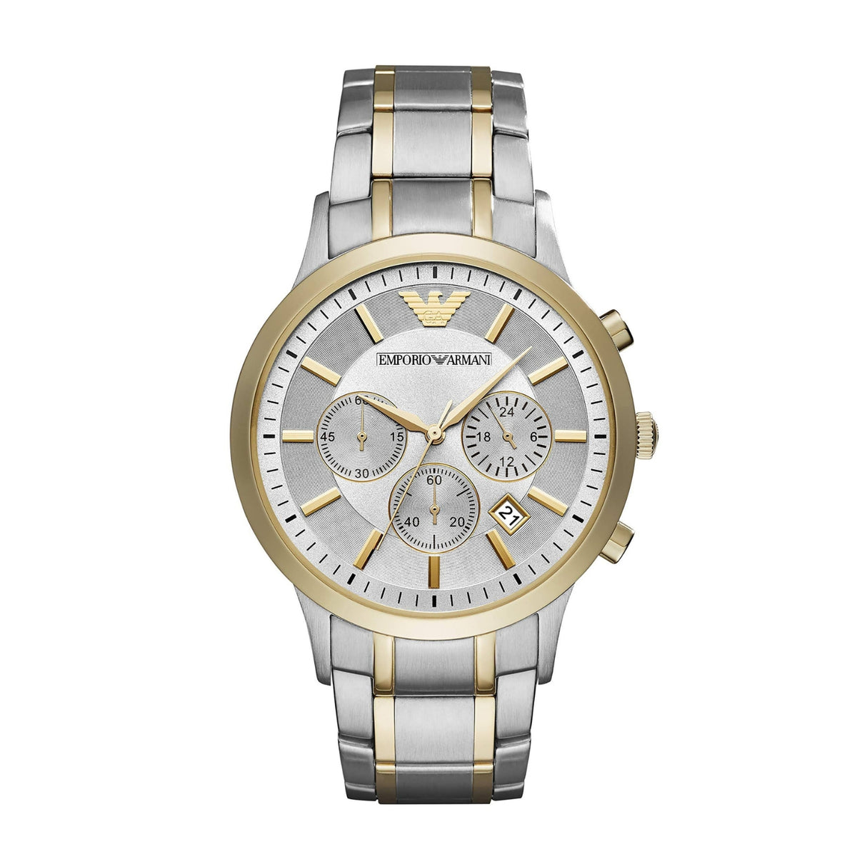 Emporio Armani Men's Chronograph Watch Renato Gold AR11076