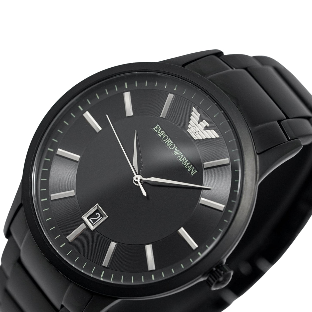 Emporio Armani Men's Luigi Watch Black PVD AR11079