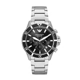 Emporio Armani Men's Diver Watch Chronograph Steel AR11360