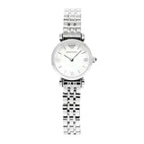 Emporio Armani Ladies Watch Silver Mother Of Pearl AR1763