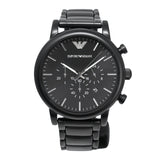 Emporio Armani Men's Luigi Chronograph Watch Black PVD AR1895