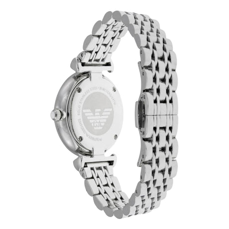 Emporio Armani Ladies Watch T-Bar Gianni Silver Crystal AR1925