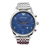 Emporio Armani Men's Chronograph Watch Blue AR1942