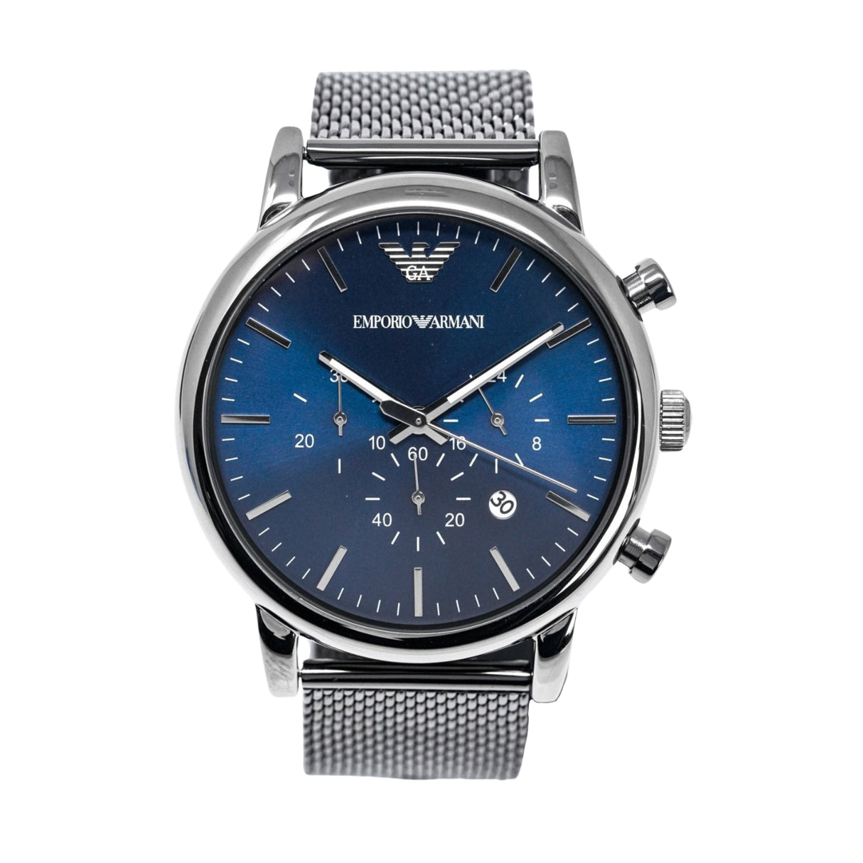 Emporio Armani Men's Chronograph Watch Gunmetal AR1979