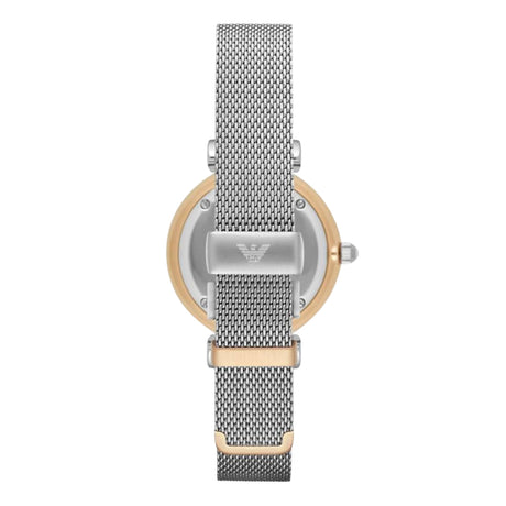 Emporio Armani Ladies Watch Gianni T-Bar Two-Tone AR2068