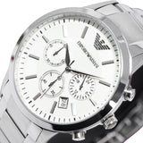 Emporio Armani Men's Renato Chronograph Watch Steel AR2458