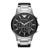 Emporio Armani Men's Renato Chronograph Watch Black AR2460