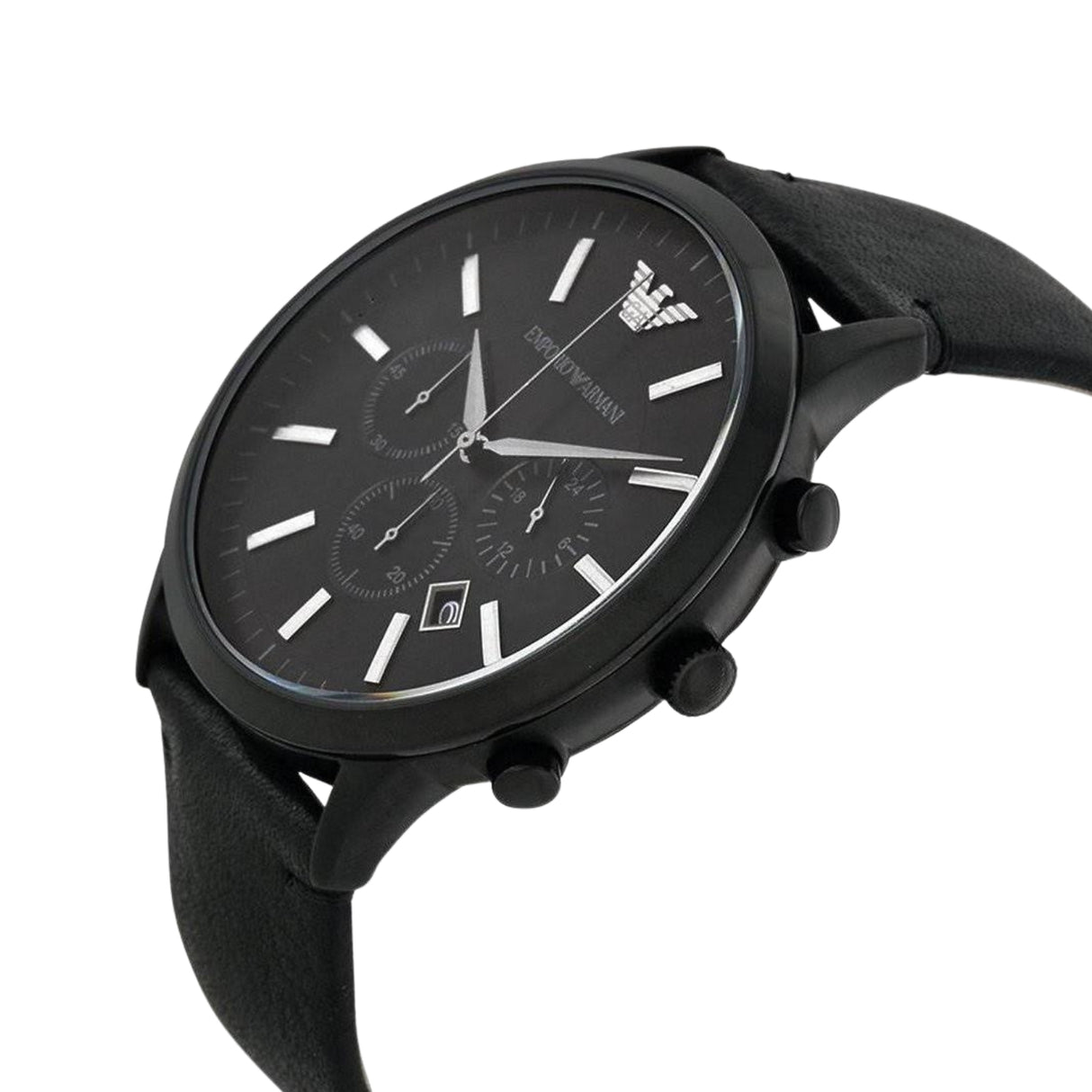 Emporio Armani Men's Chronograph Watch Sportivo Black AR2461