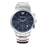 Emporio Armani Men's Renato Watch Blue AR2486