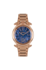 GaGà Milano Watch Manuale Forty-Four 44mm Skeleton Rose Gold