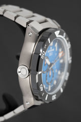 Edox Men's Watch CO-1 Chronograph Blue Titanium 10242-TINM-BUIDN