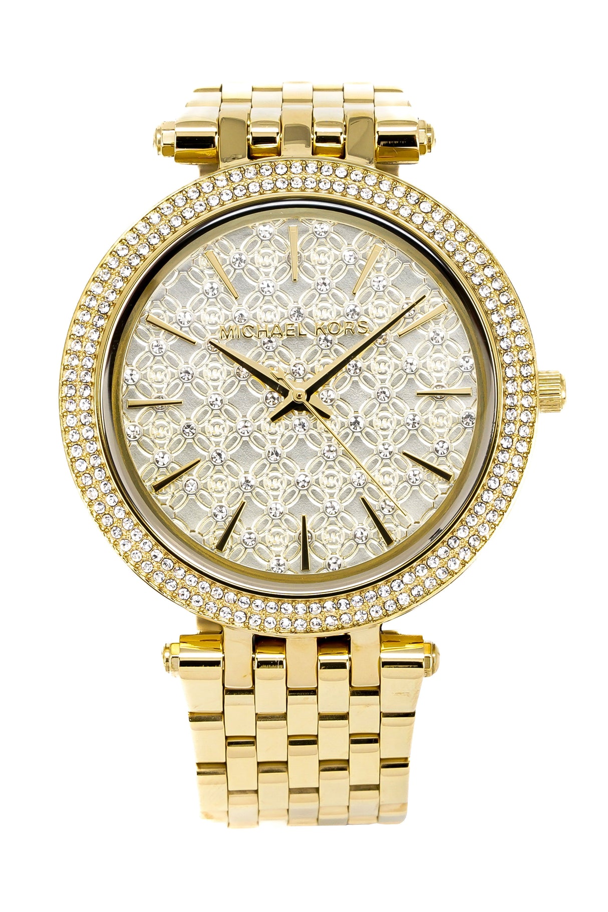 Michael Kors Ladies Watch Darci Yellow Gold MK3398