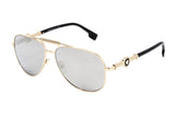 Versace Unisex Sunglasses Pilot Gold VE223612526G