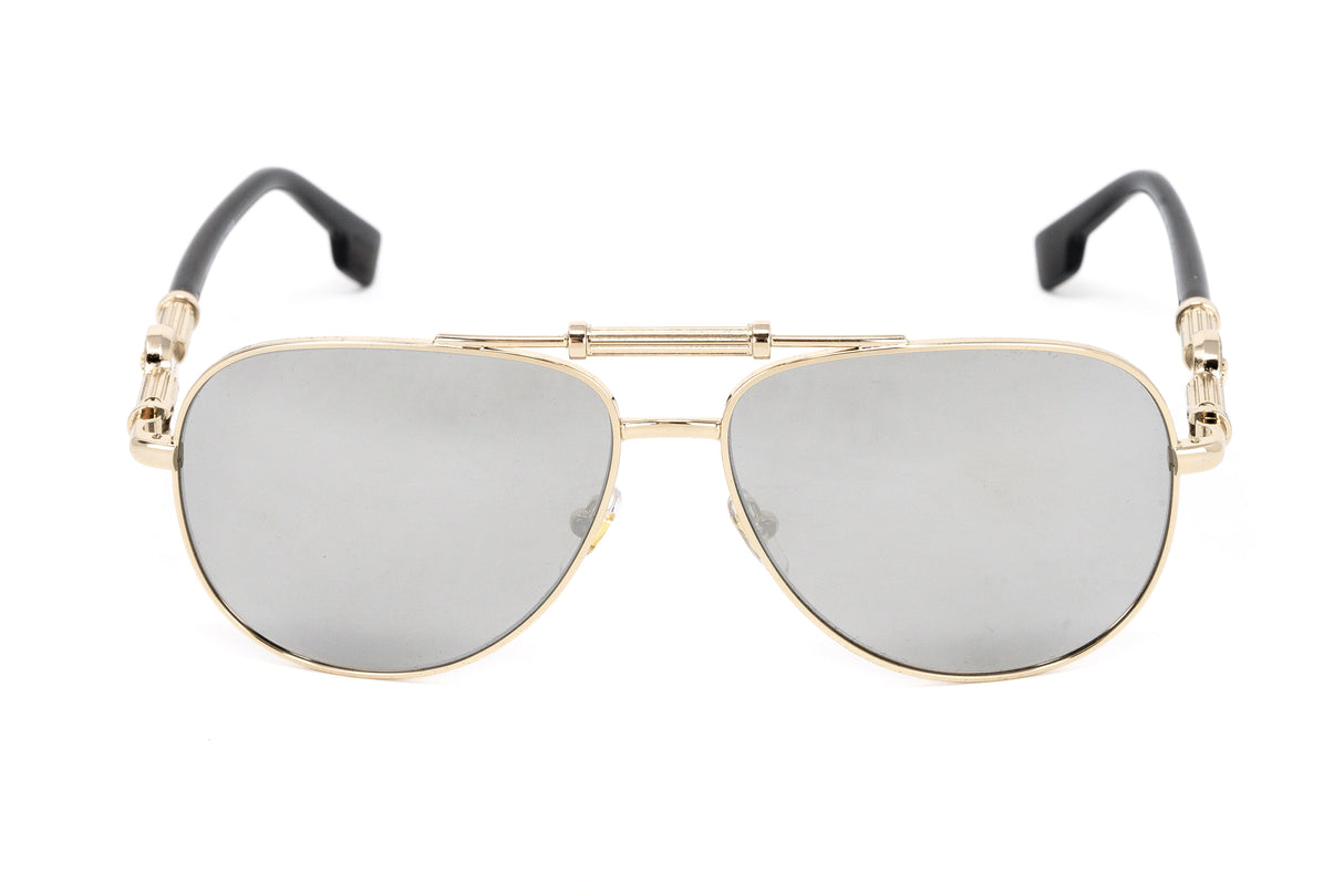 Versace Unisex Sunglasses Pilot Gold VE223612526G