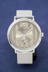 Versace V-Circle Small Seconds Silver VBQ060017