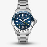 Tag Heuer Watch Automatic Aquaracer GMT 43mm Blue WAY201T.BA0927