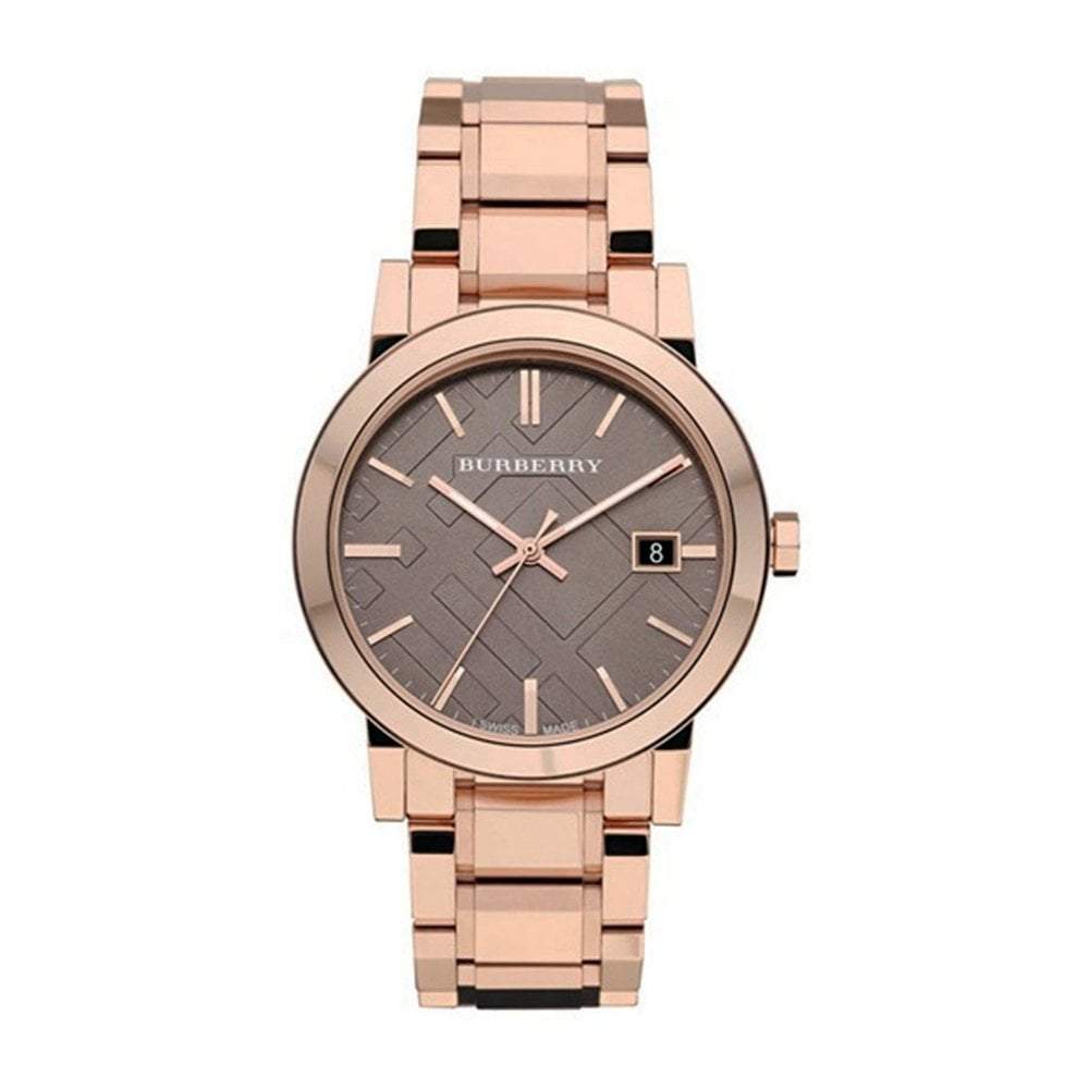 Burberry Ladies Watch The City Rose Gold PVD BU9005 - Watches & Crystals