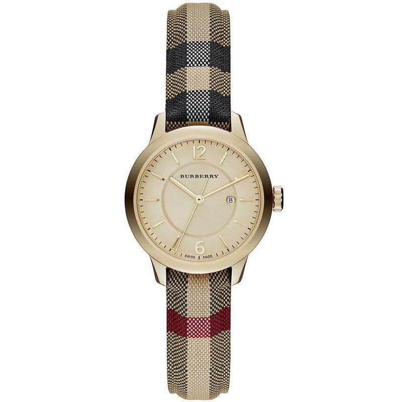 Burberry watch fashion mens yellow