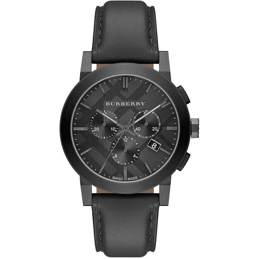 Burberry Men s Watch Chronograph The City Black BU9364 Designer Watch Store