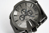 Diesel Men's Chronograph Watch Mega Chief Gunmetal Mesh - Watches & Crystals