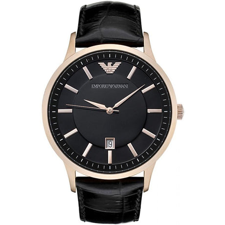 Emporio Armani Men's Renato Watch Rose Gold PVD AR2425 - Watches & Crystals