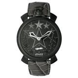 GaGà Milano Manuale 48MM Men's Watch Stars Black PVD - Watches & Crystals