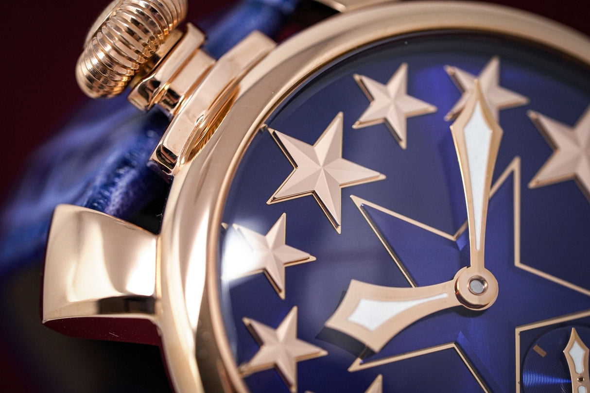 GaGà Milano Manuale 48MM Men's Watch Stars Blue - Watches & Crystals