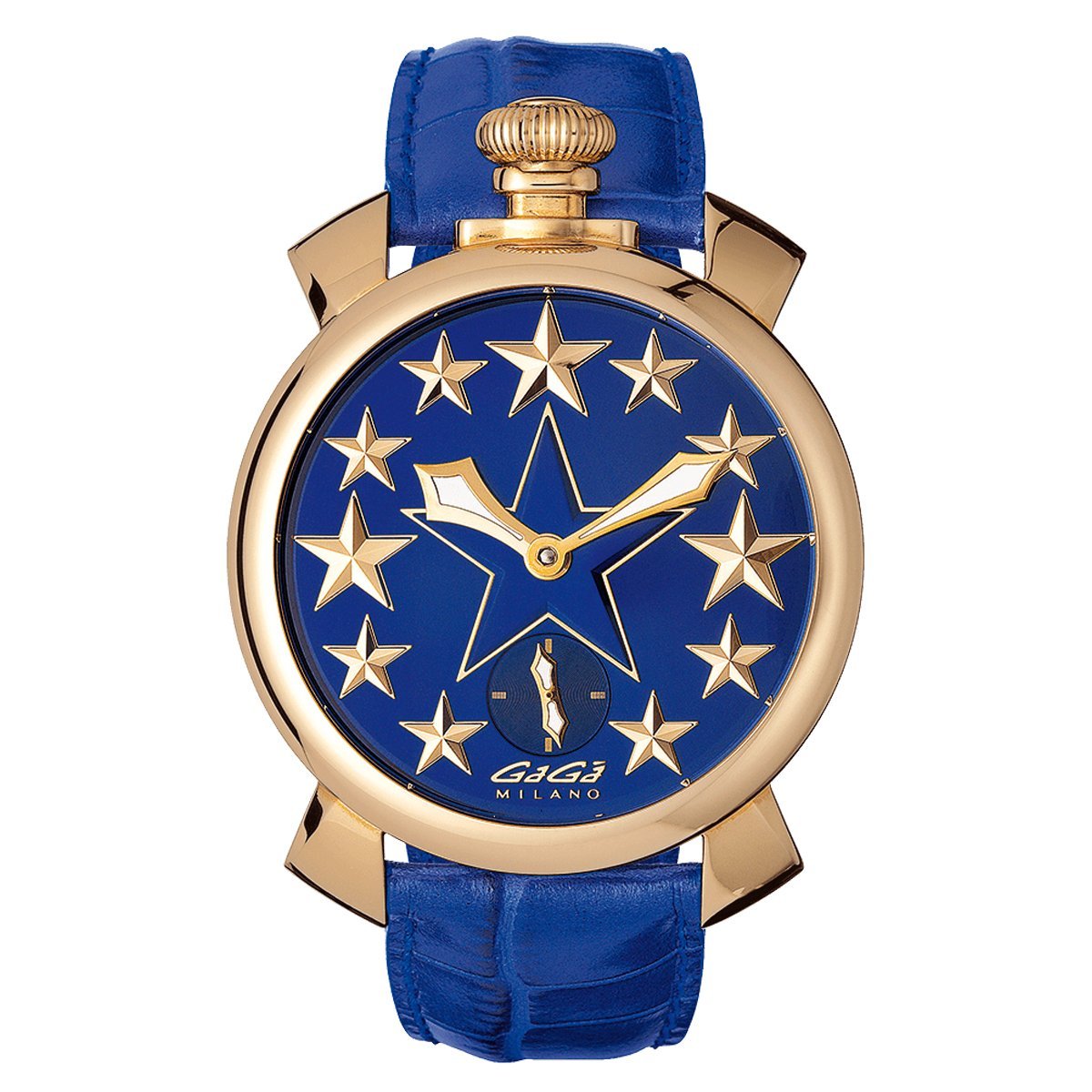 GaGà Milano Manuale 48MM Men's Watch Stars Blue - Watches & Crystals