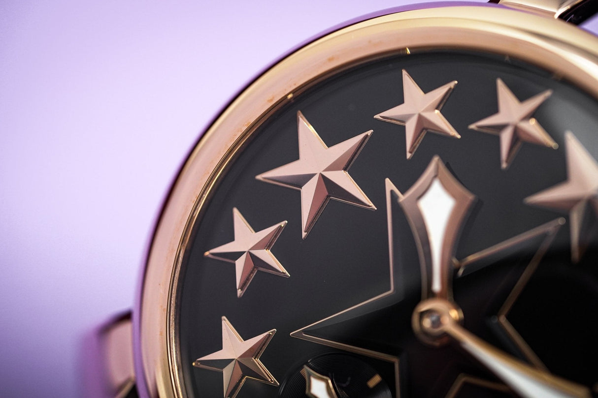 GaGà Milano Manuale 48MM Men's Watch Stars Rose Gold - Watches & Crystals