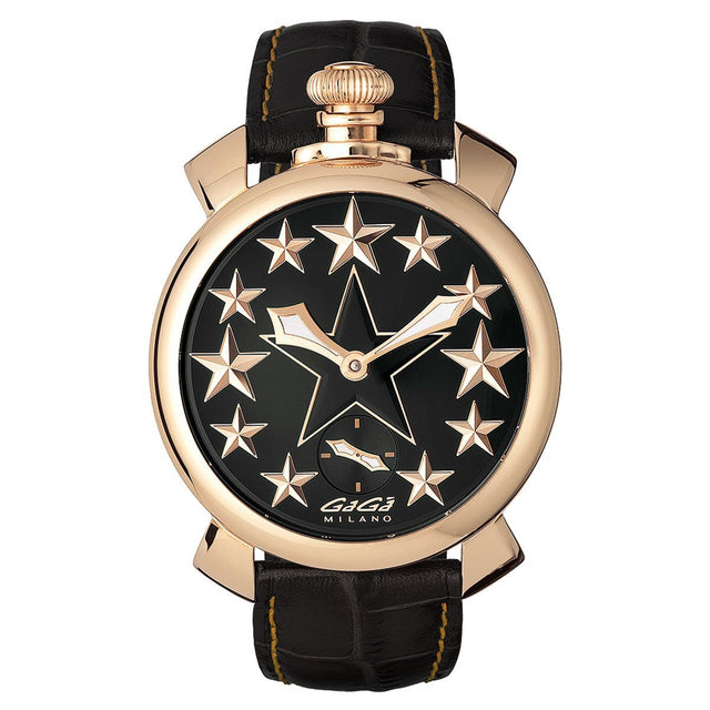 GaGà Milano Manuale 48MM Men's Watch Stars Rose Gold - Watches & Crystals