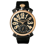 GaGà Milano Men's Manuale 48MM Watch Special Edition Black PVD - Watches & Crystals