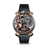 Gaga Milano Neymar Jr. Skeleton Rose Gold Limited Edition - Watches & Crystals