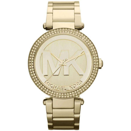 Michael Kors Ladies Watch Parker Yellow Gold MK5784 - Watches & Crystals