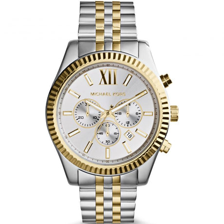 Michael Kors Watch Lexington Chronograph Two Tone MK8344 - Watches & Crystals