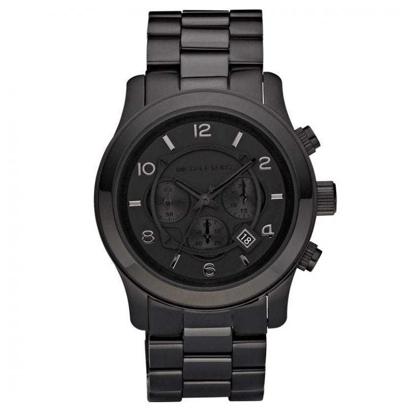 Michael Kors Watch Runway Chronograph Black MK8157 - Watches & Crystals