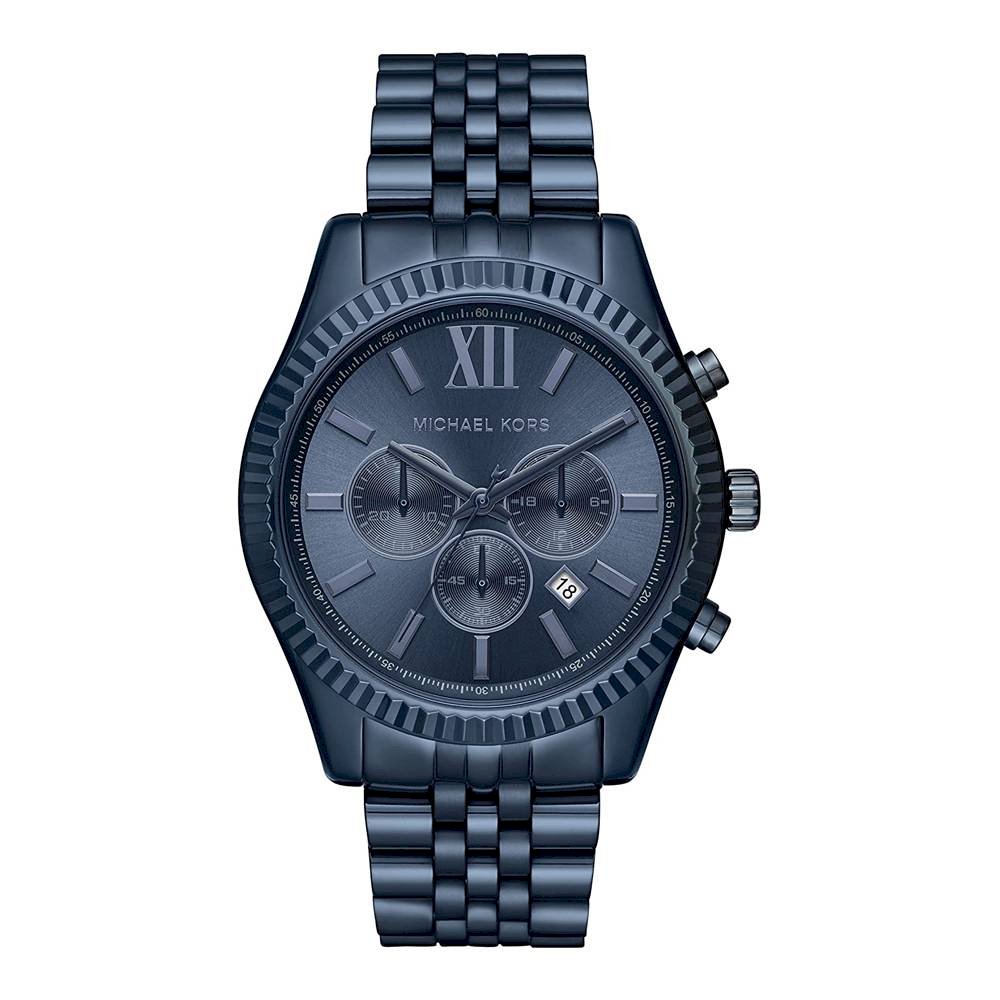 Michael Kors outlet navy blue watch