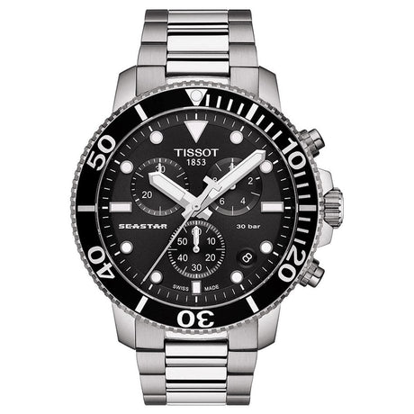 Tissot Chronograph Watch SEASTAR 1000 T1204171105100 - Watches & Crystals