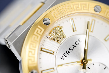 Versace Greca Logo Small Seconds Two-Tone VEVI00320 - Watches & Crystals