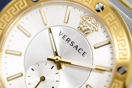 Versace Greca Logo Small Seconds Two-Tone VEVI00320 - Watches & Crystals