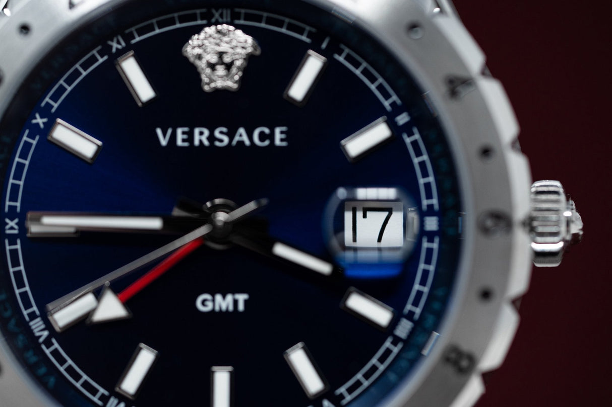 Versace Hellenyium GMT Blue - Watches & Crystals