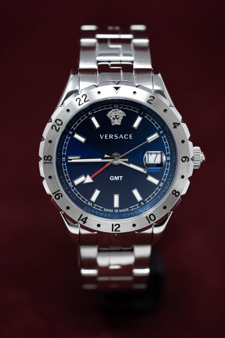 Versace Hellenyium GMT Blue - Watches & Crystals