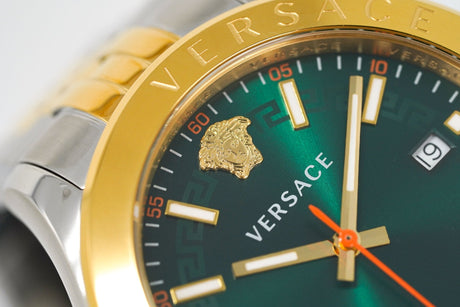 Versace Hellenyium Two Tone Green VEVK00620 - Watches & Crystals