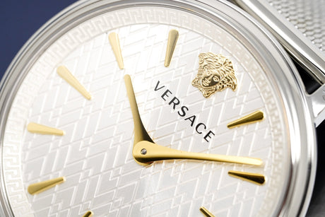 Versace Ladies Watch V-Circle Silver VBP050017 - Watches & Crystals