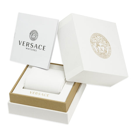 Versace Men's Watch Hellenyium GMT Two-Tone Silver V11030015 - Watches & Crystals