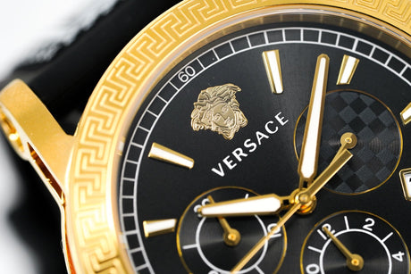 Versace Sports Tech Chronograph Gold Black VELT00119 - Watches & Crystals