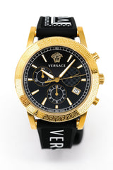 Versace Sports Tech Chronograph Gold Black VELT00119 - Watches & Crystals