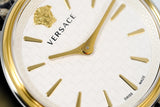 Versace Watch V-Circle 38mm White VE8104422 - Watches & Crystals